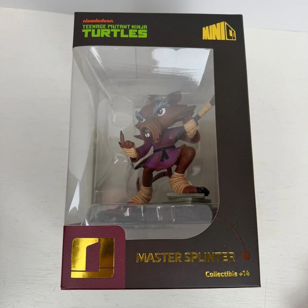 Iron Studios MiniCo TMNT Master Splinter Collectible Figure NICKEL113124-MC NEW - Picture 2 of 8